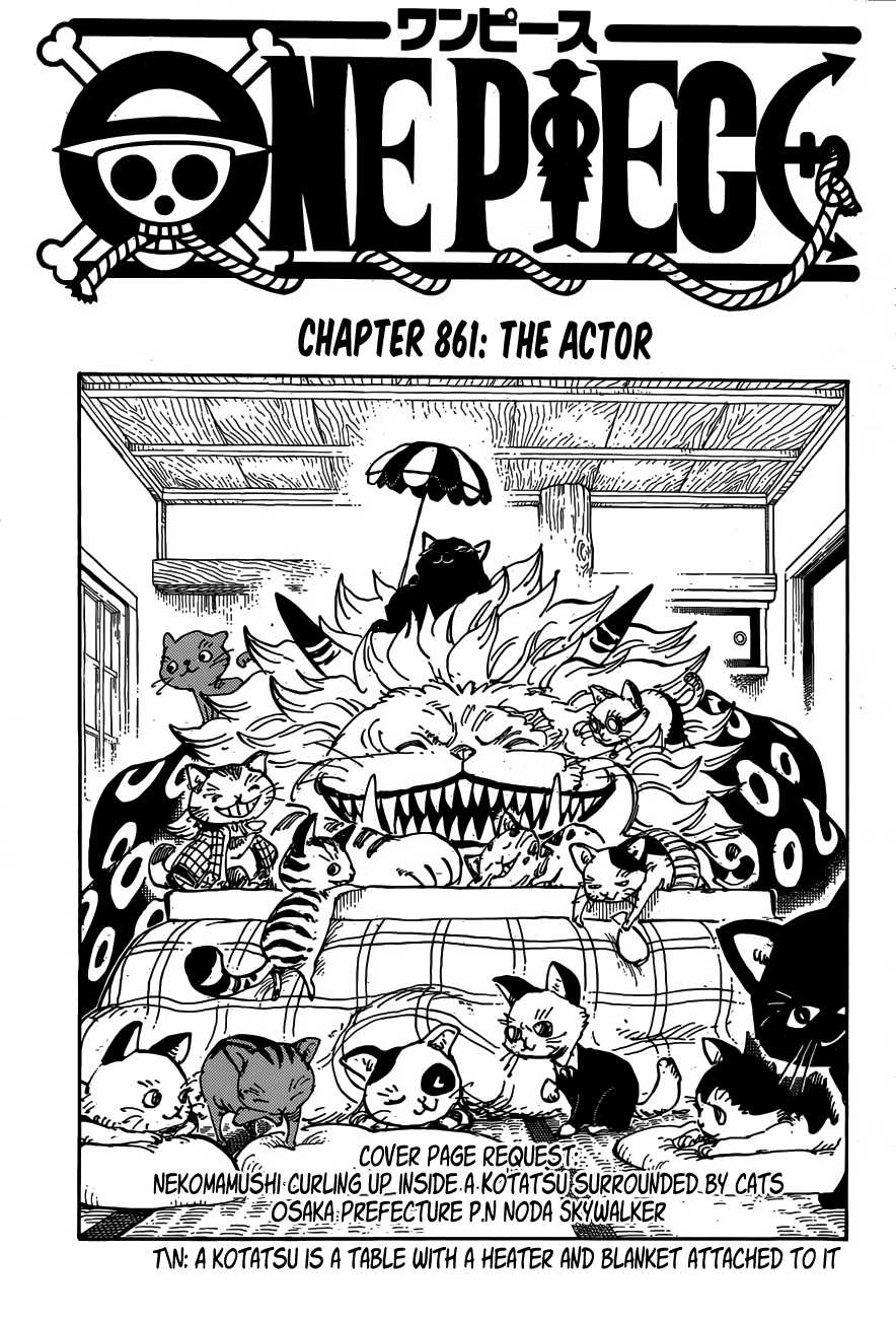 One Piece, Chapter 861 image 01